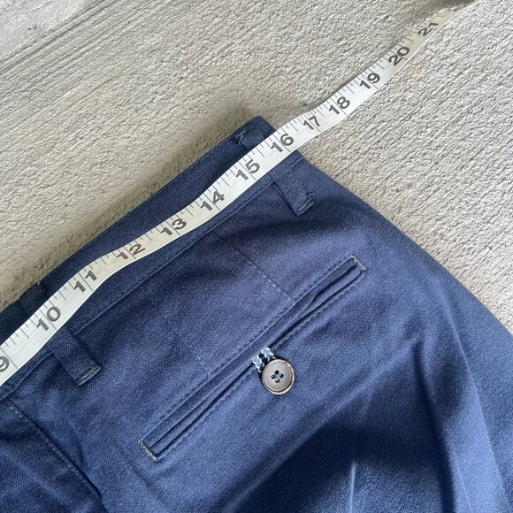 Ted Baker Men’s Navy Chino Dress Pants Size 31R Slim Fit Casual Trousers - Picture 5 of 5
